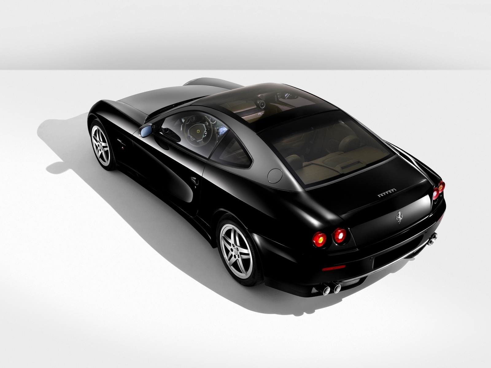 Ferrari 612 Black for 1600 x 1200 resolution