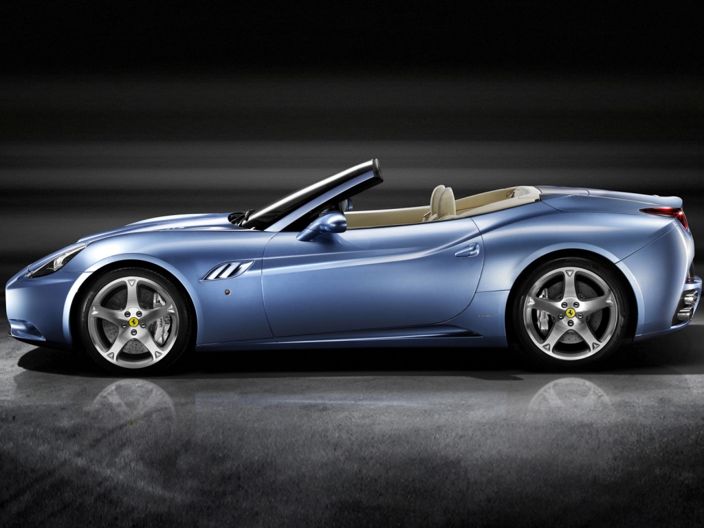 Ferrari California Blue  for 1024 x 768 resolution