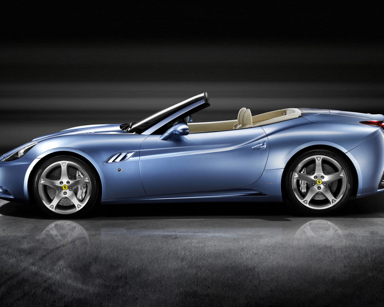 Ferrari California Blue  for 1280 x 1024 resolution