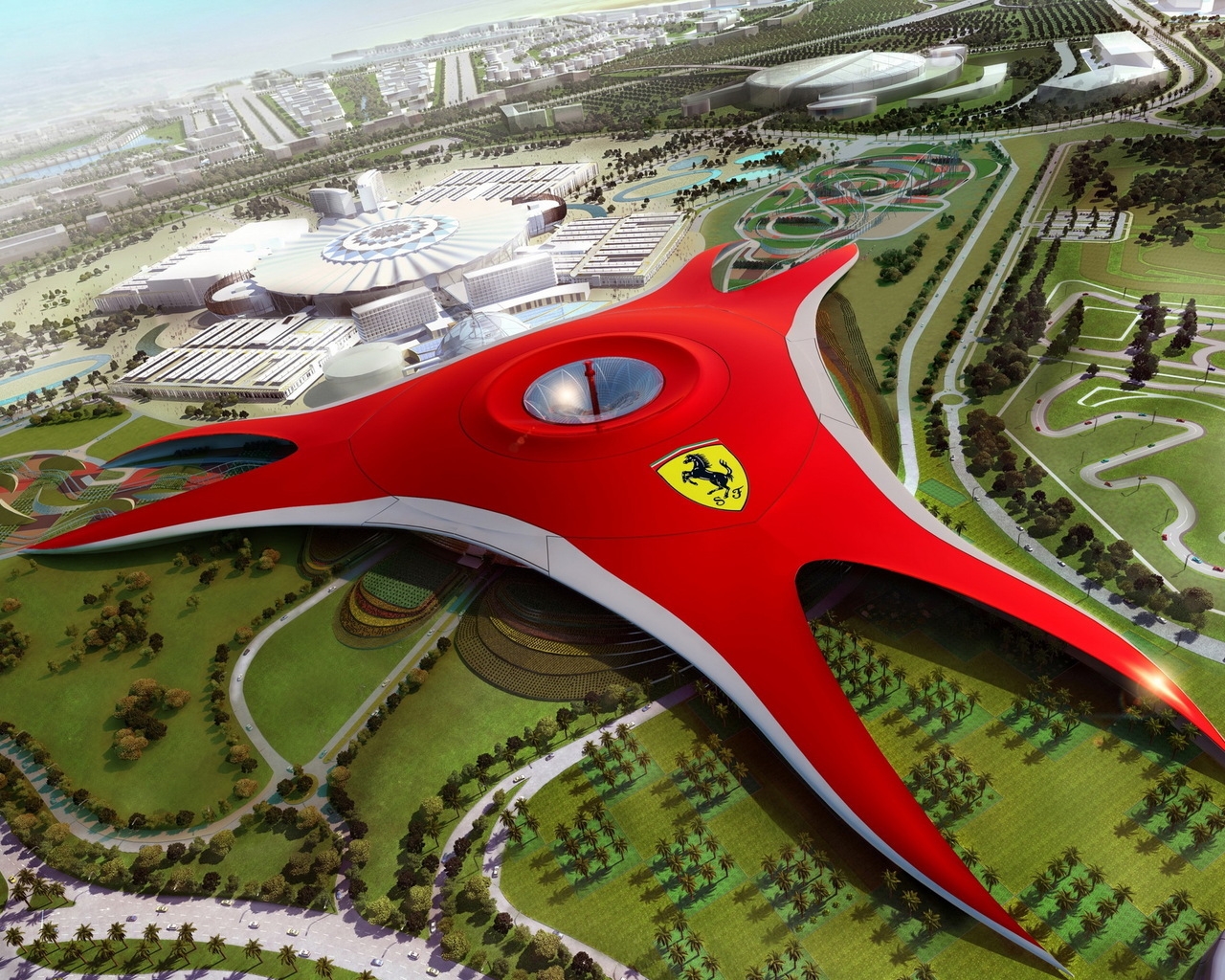 Ferrari Dubai for 1280 x 1024 resolution
