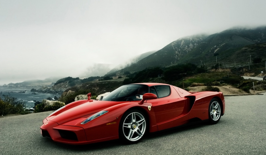 Ferrari Enzo for 1024 x 600 widescreen resolution