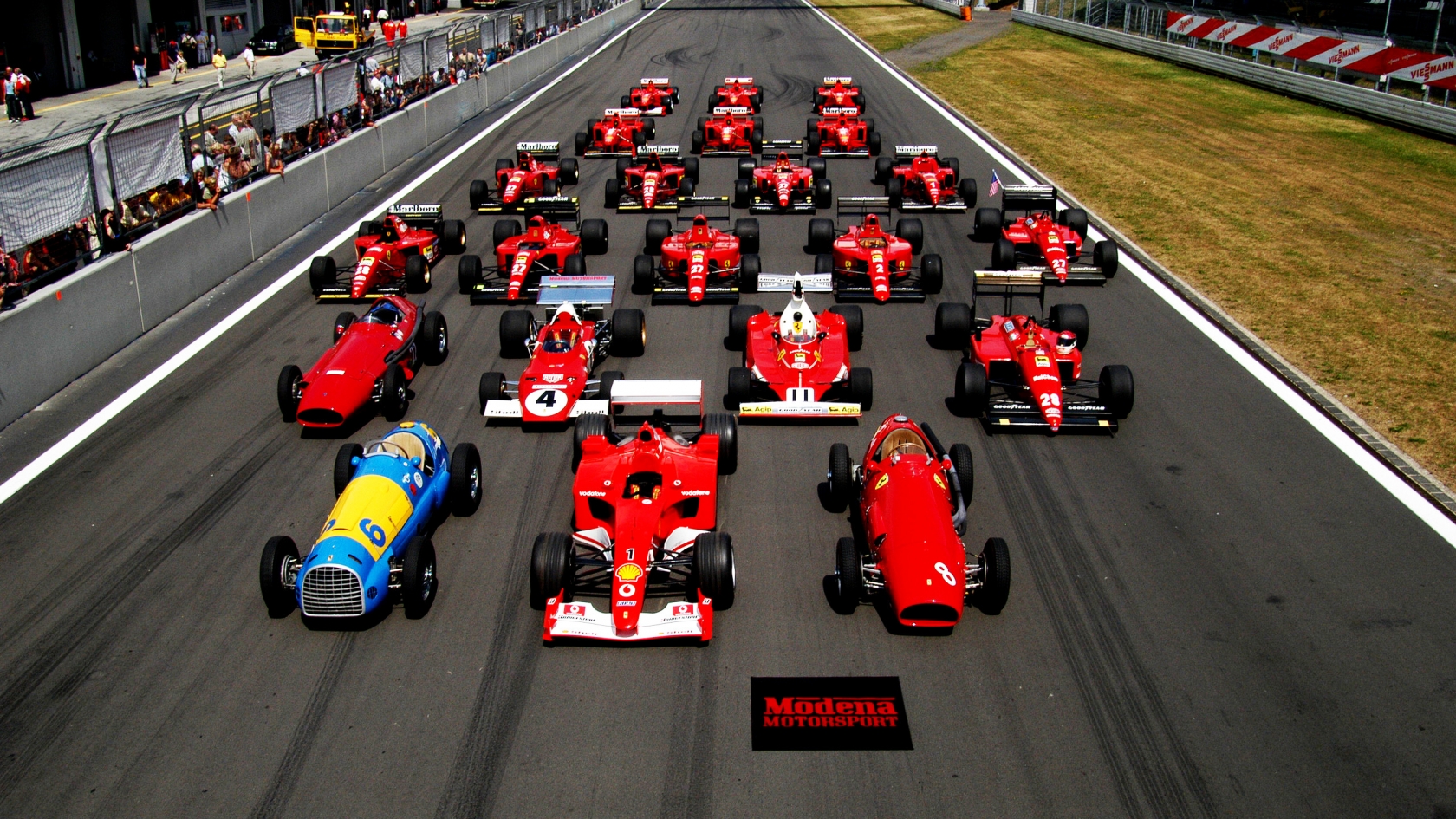Ferrari Formula 1 Start for 1680 x 945 HDTV resolution