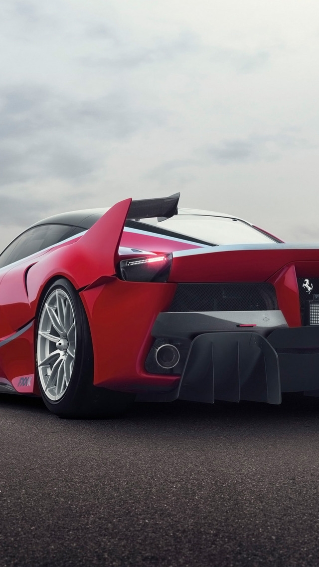 Ferrari FXX Static 2015 for 640 x 1136 iPhone 5 resolution