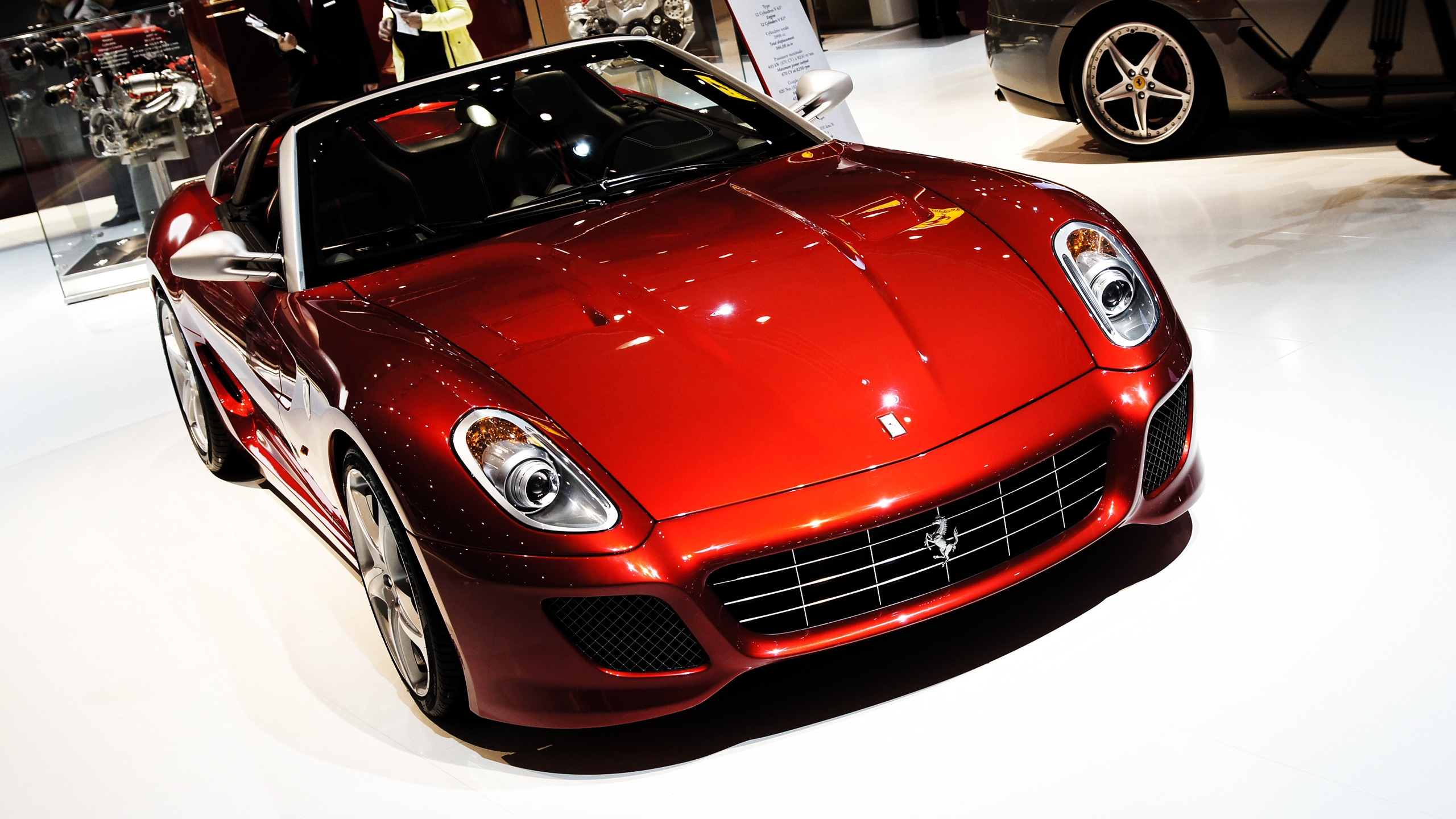 Ferrari SA Aperta Paris for 2560x1440 HDTV resolution