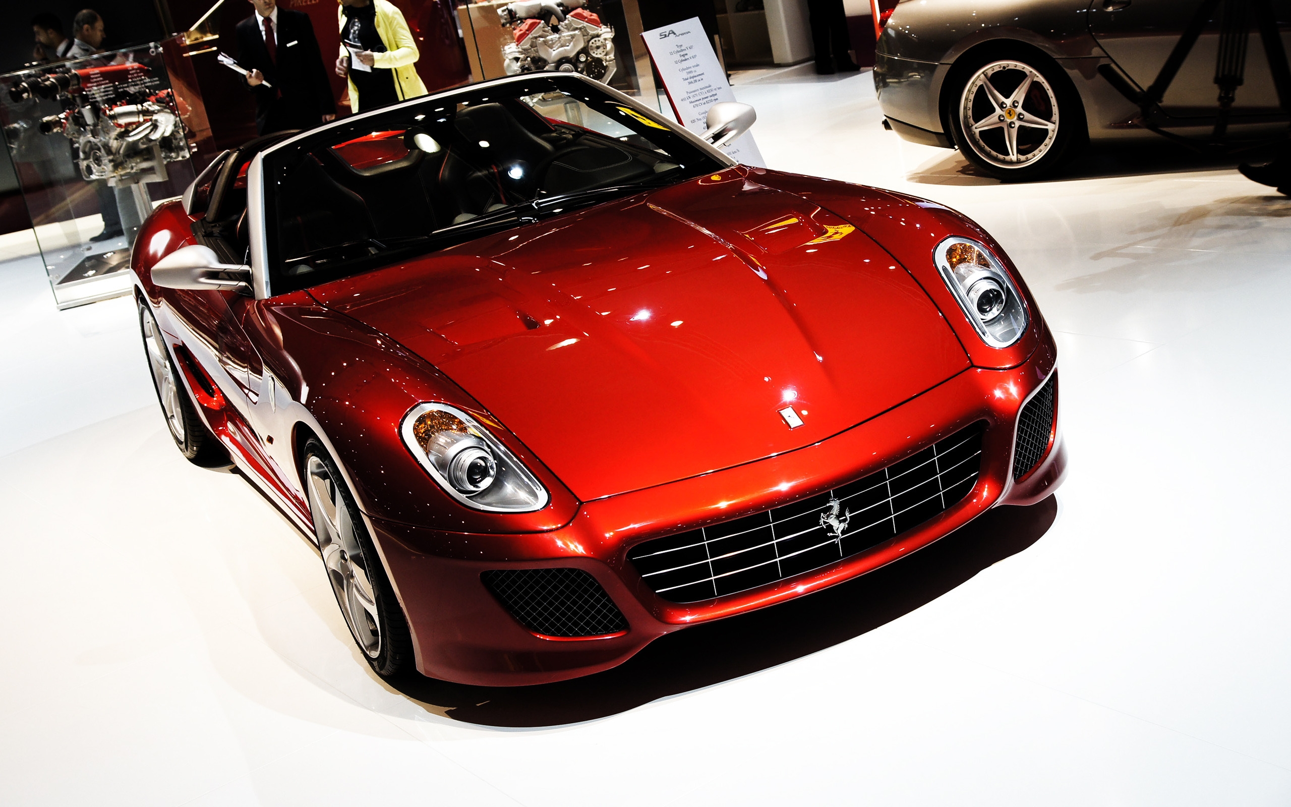 Ferrari SA Aperta Paris for 2560 x 1600 widescreen resolution