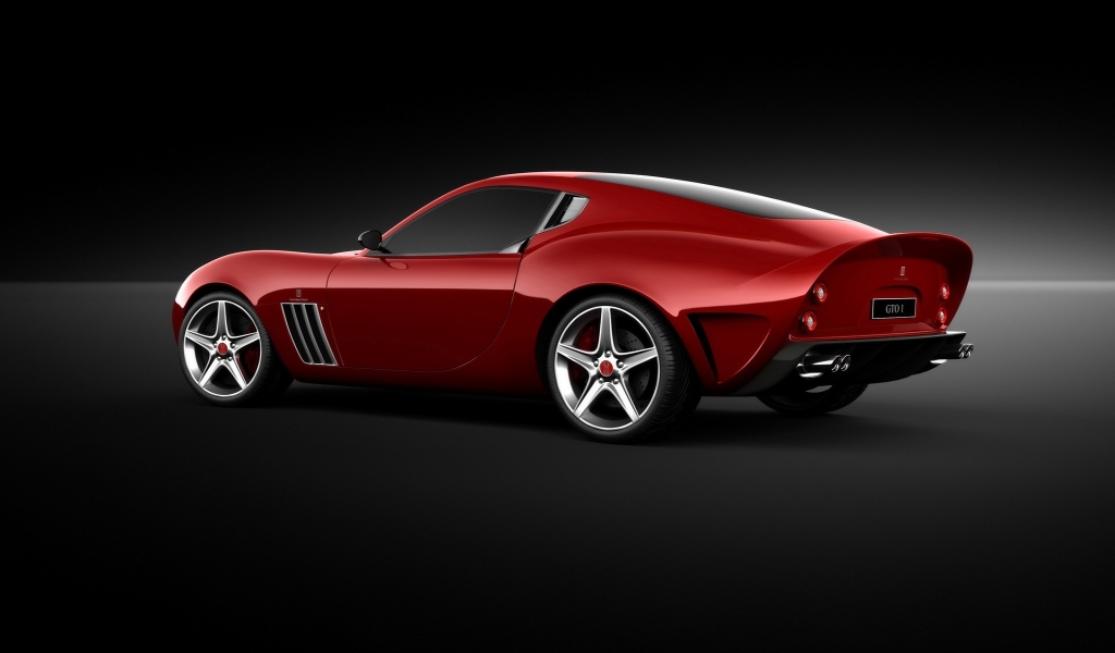 Ferrari Vandenbrink 599 GTO 2009 for 1024 x 600 widescreen resolution