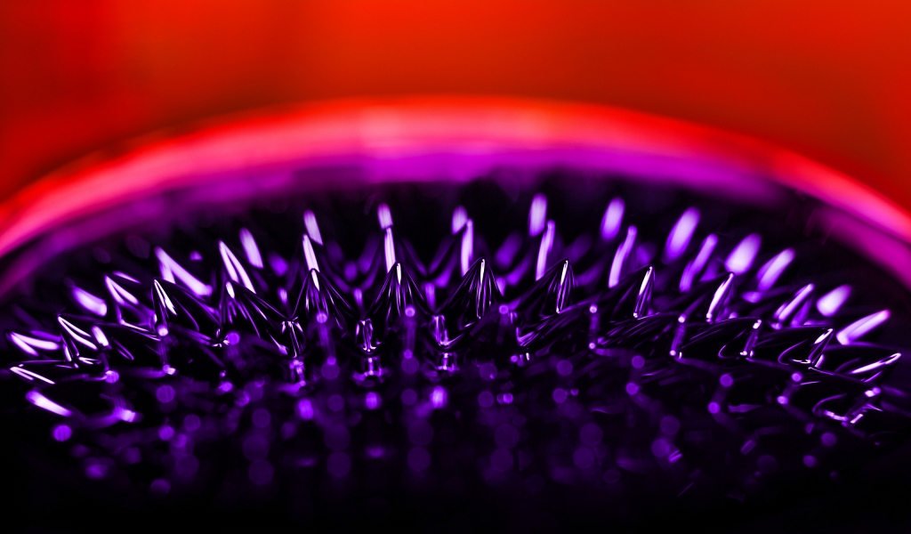 Ferrofluid for 1024 x 600 widescreen resolution