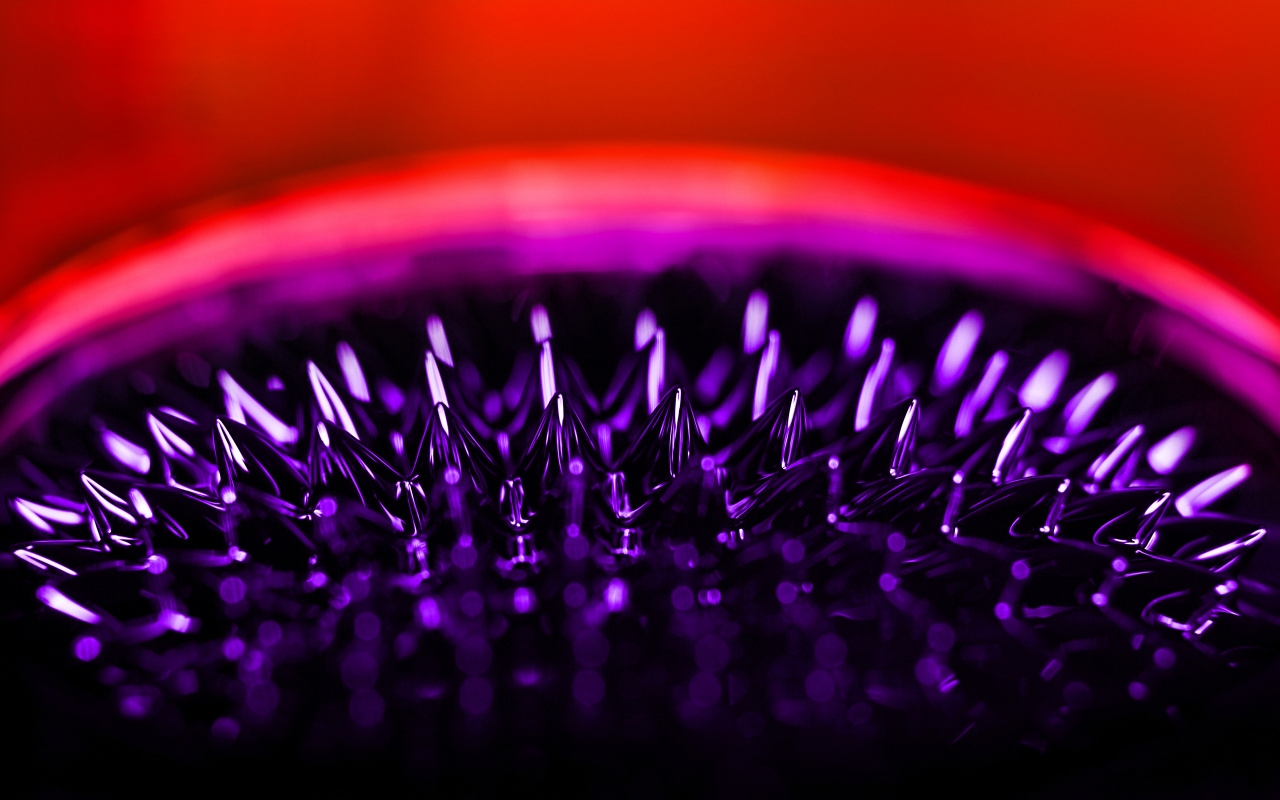 Ferrofluid for 1280 x 800 widescreen resolution