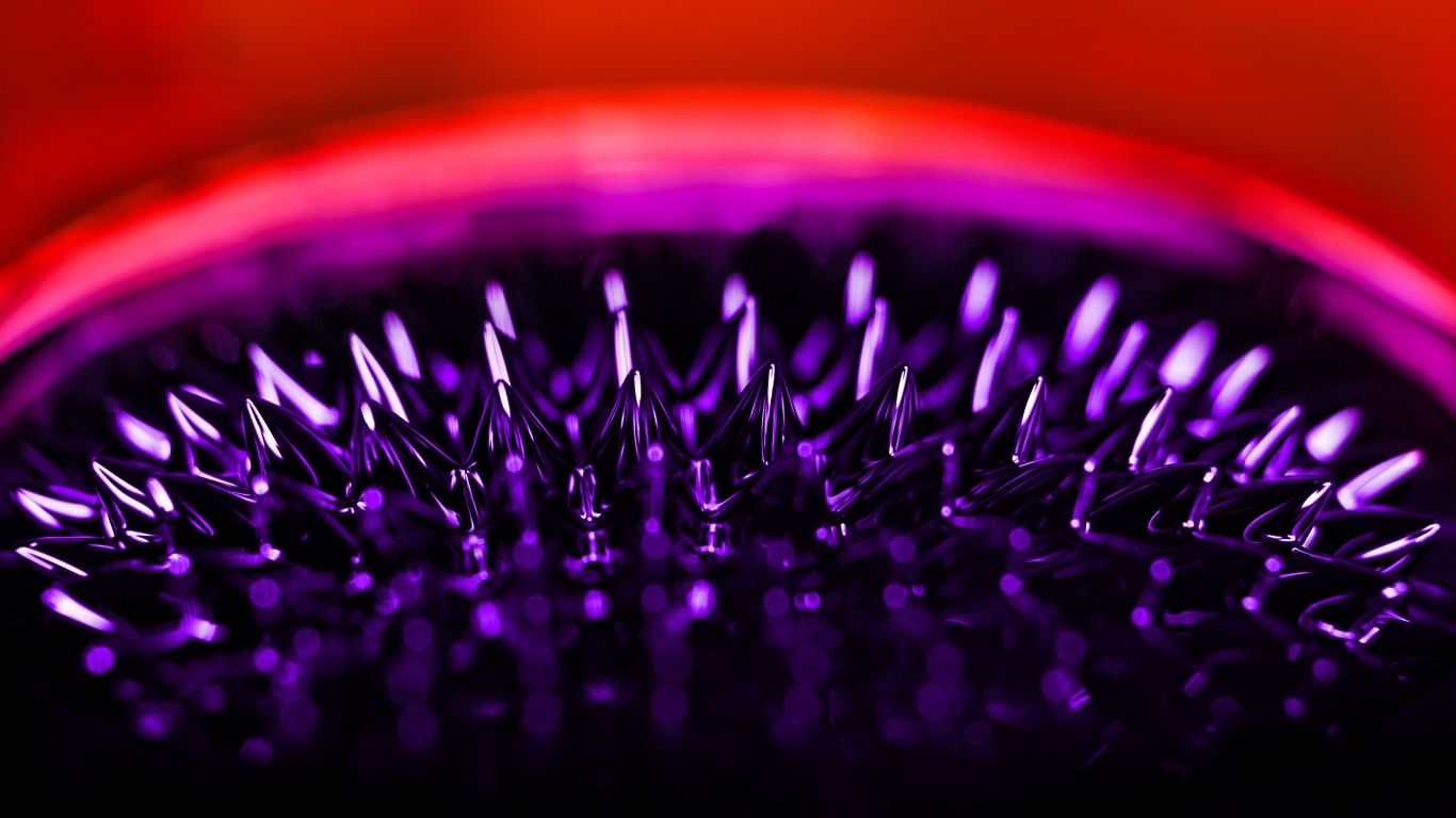 Ferrofluid for 1366 x 768 HDTV resolution