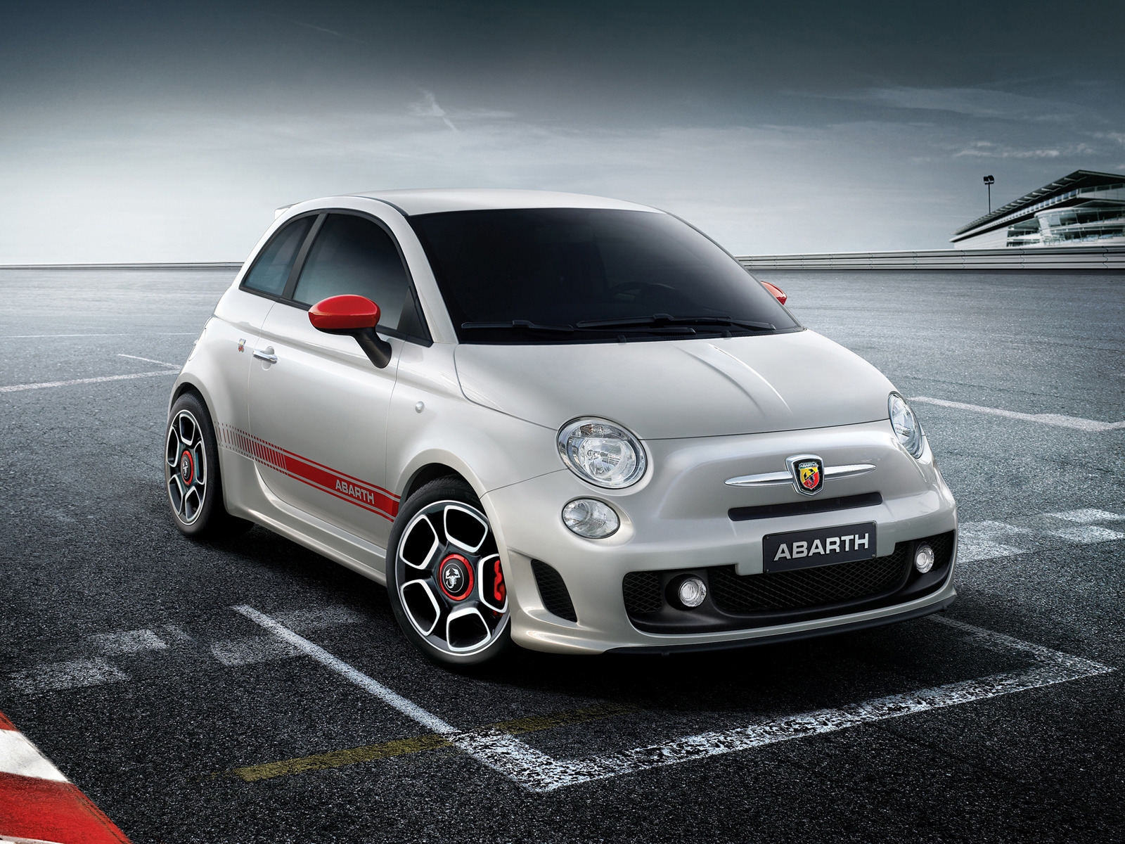 Fiat 500 Abarth 2008 for 1600 x 1200 resolution