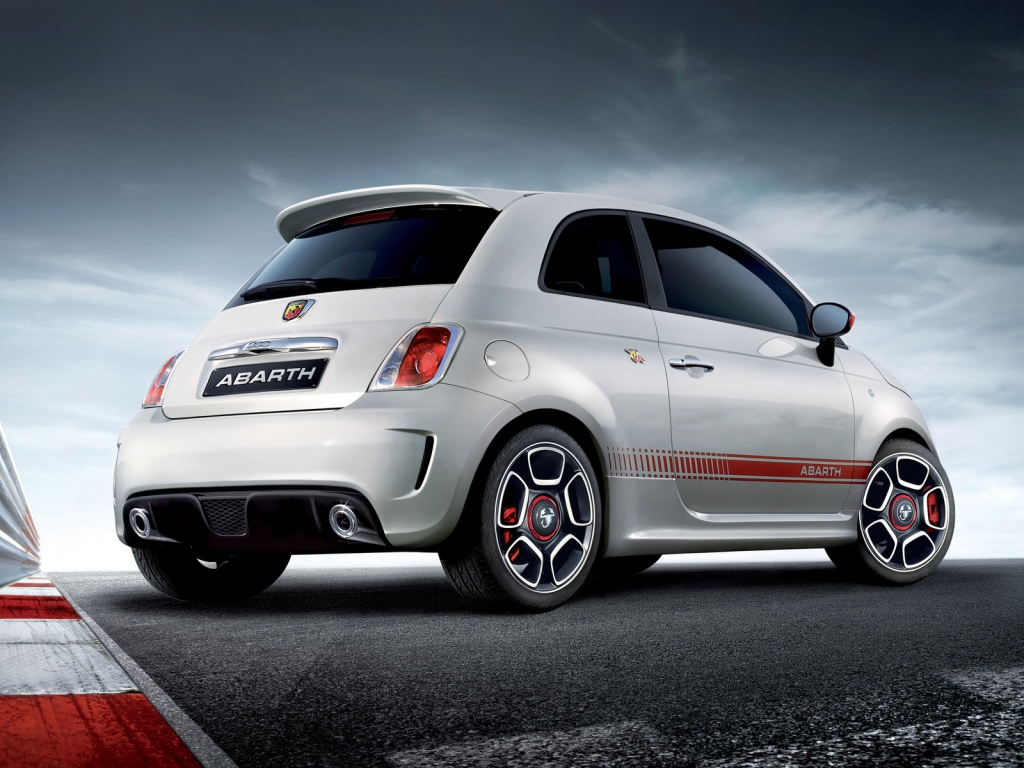 Fiat 500 Abarth Edition for 1024 x 768 resolution