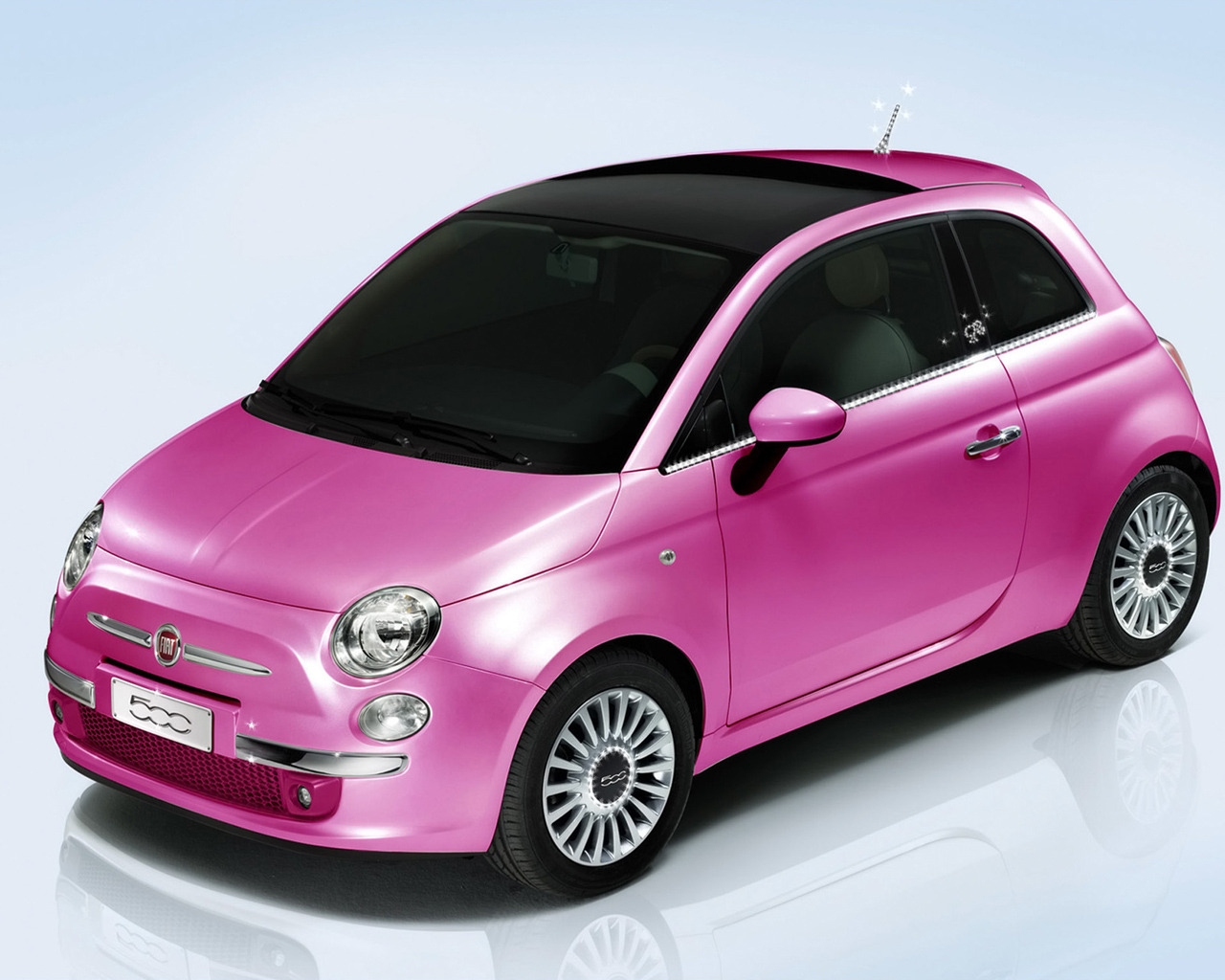 Fiat 500 Barbie for 1280 x 1024 resolution