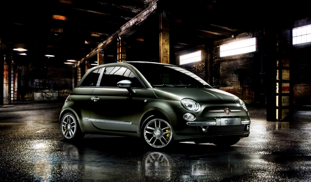 Fiat 500 by Diesel for 1024 x 600 widescreen resolution