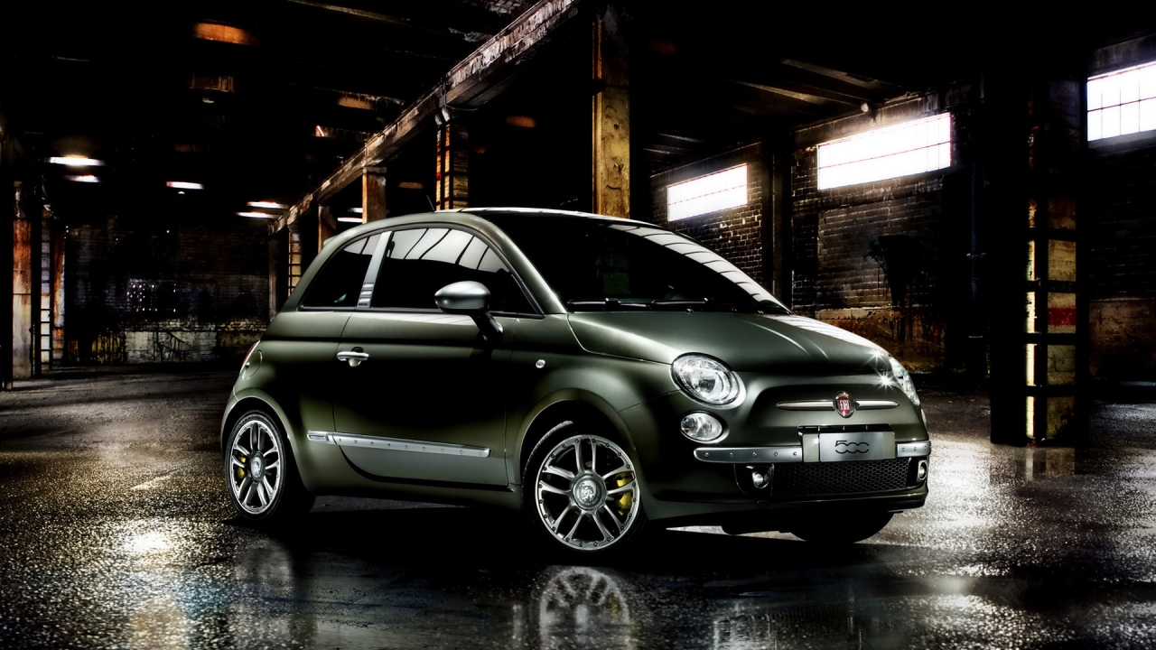 Fiat 500 by Diesel for 1280 x 720 HDTV 720p resolution