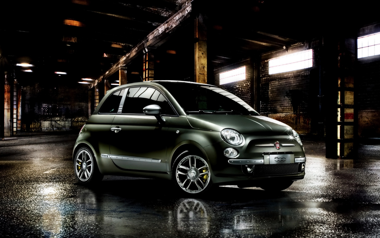 Fiat 500 by Diesel for 1280 x 800 widescreen resolution