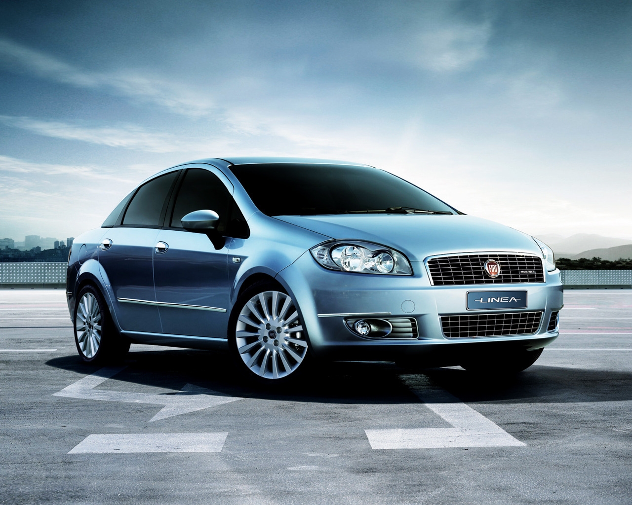 Fiat Linea 2009 for 1280 x 1024 resolution