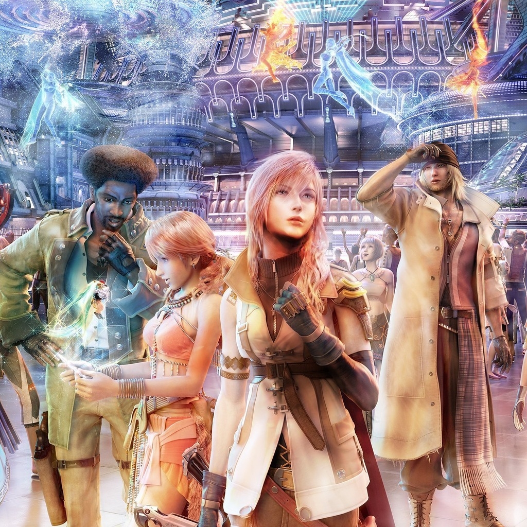 Final Fantasy Video Game for 1024 x 1024 iPad resolution
