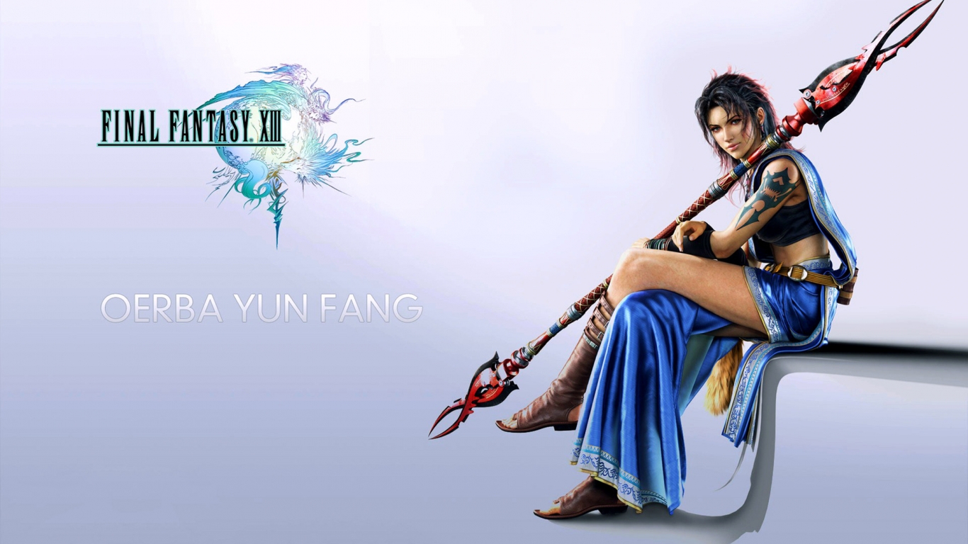Final Fantasy XIII Oerba Yun Fang for 1366 x 768 HDTV resolution