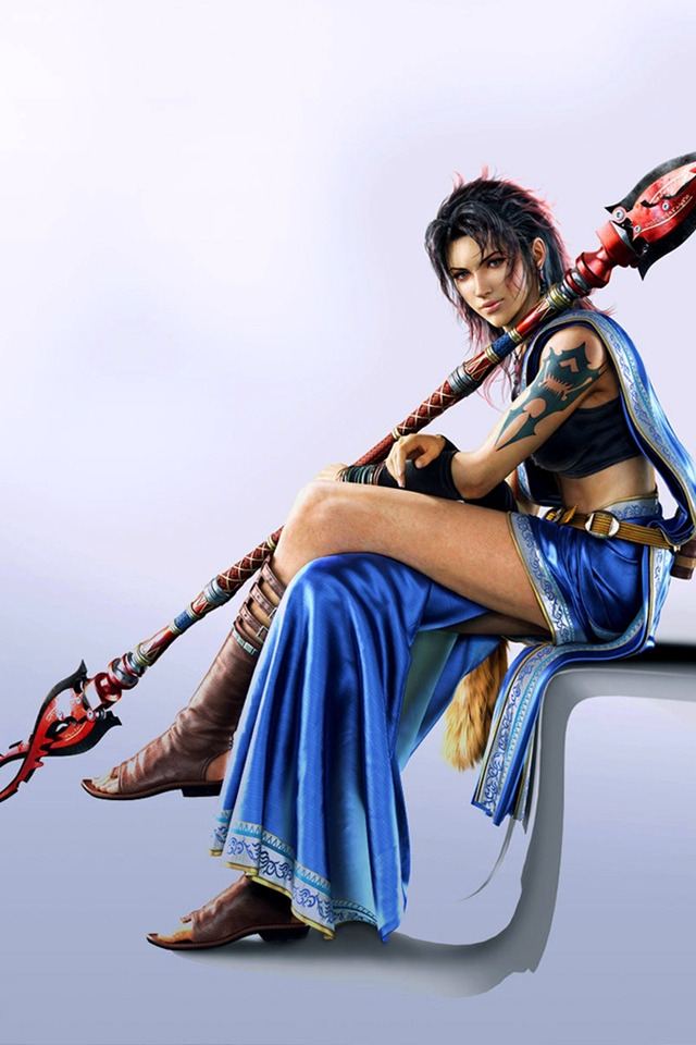 Final Fantasy XIII Oerba Yun Fang for 640 x 960 iPhone 4 resolution