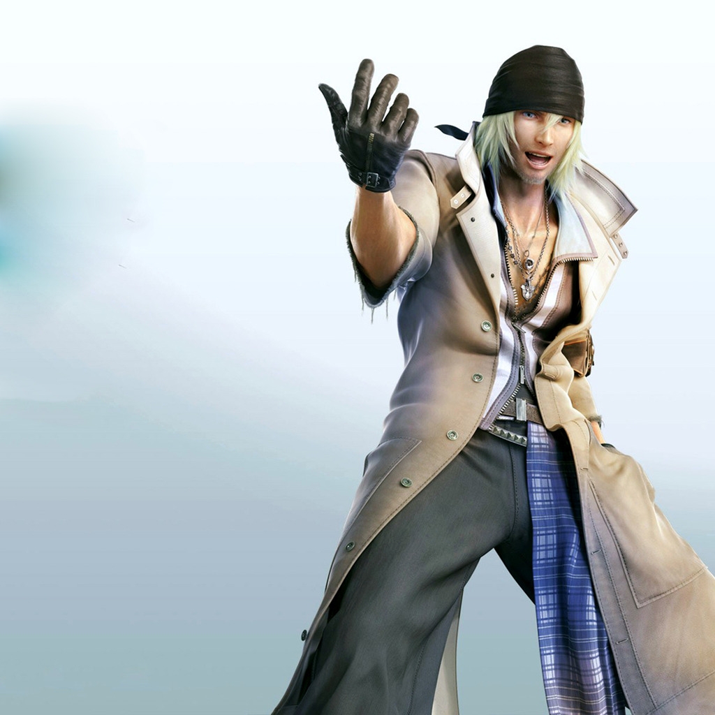Final Fantasy XIII Snow Villiers for 1024 x 1024 iPad resolution