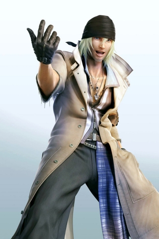 Final Fantasy XIII Snow Villiers for 320 x 480 iPhone resolution