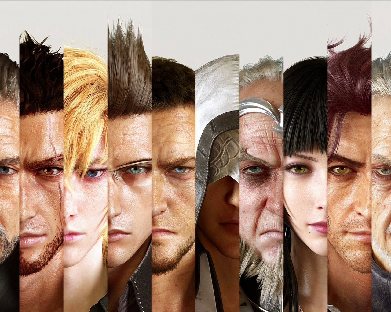 Final Fantasy XV Cast for 1280 x 1024 resolution