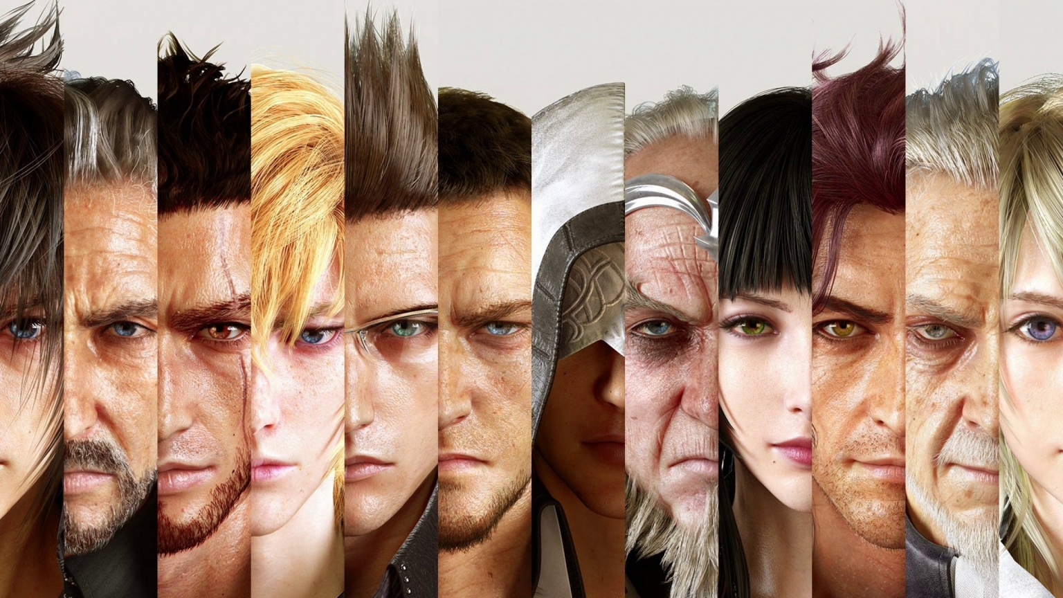 Final Fantasy XV Cast for 1536 x 864 HDTV resolution