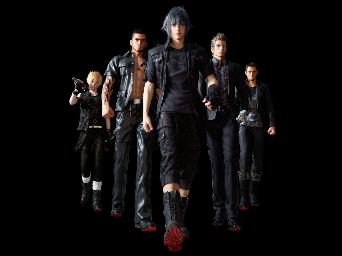 Final Fantasy XV Characters for 1152 x 864 resolution