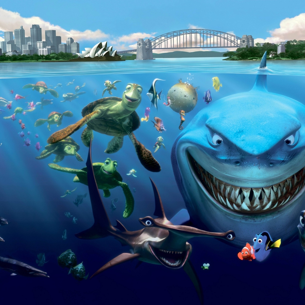 Finding Nemo 2 for 1024 x 1024 iPad resolution