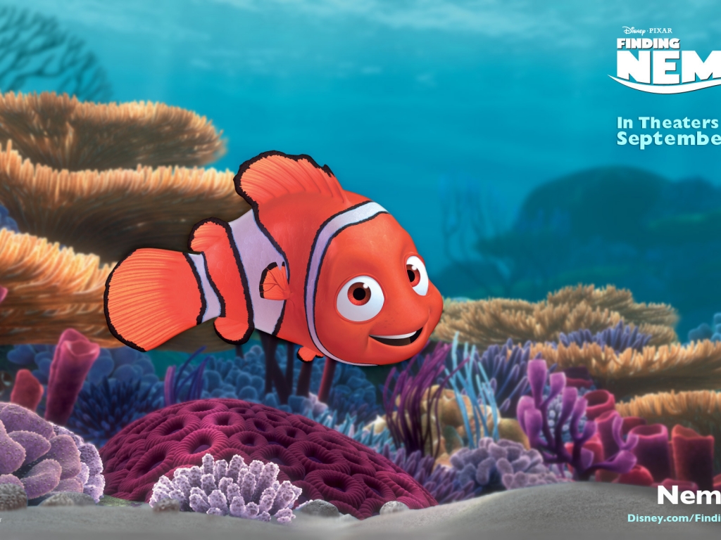 Finding Nemo 3D 2012 for 1024 x 768 resolution