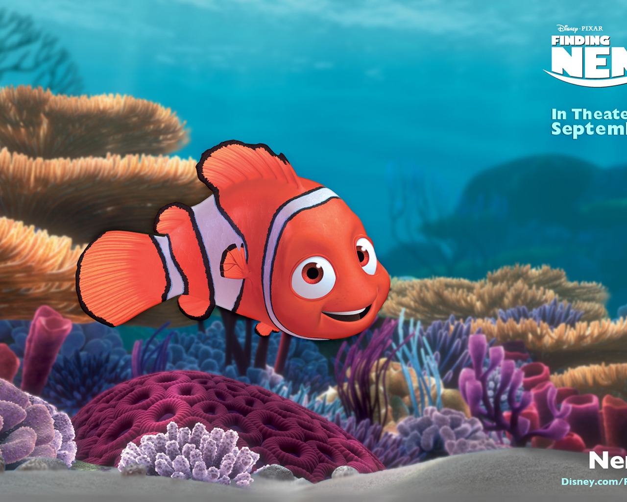 Finding Nemo 3D 2012 for 1280 x 1024 resolution