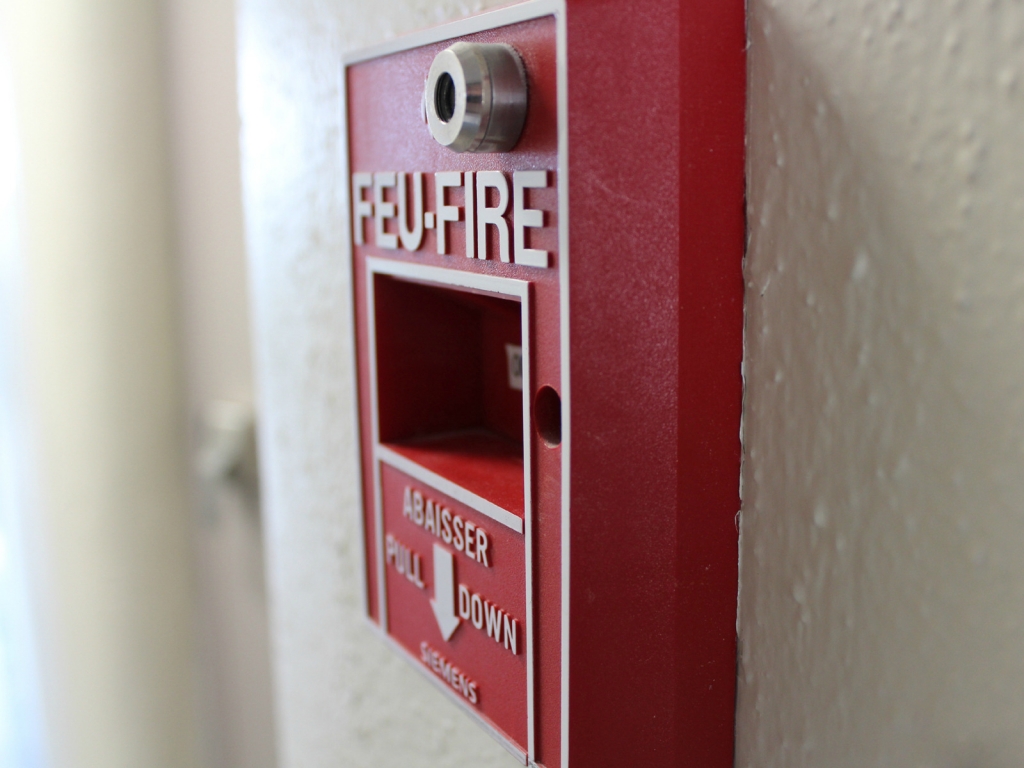 Fire Alarm for 1024 x 768 resolution
