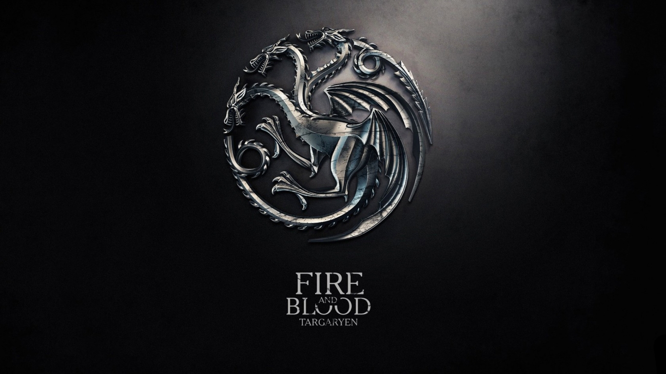 Fire and Blood for 1366 x 768 HDTV resolution