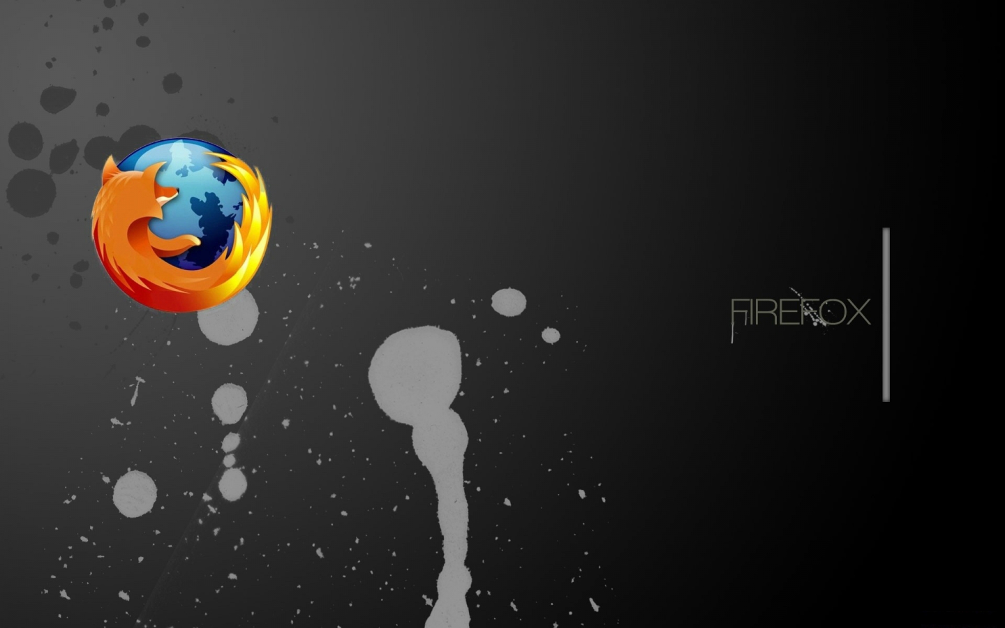 Firefox Splash for 1440 x 900 widescreen resolution