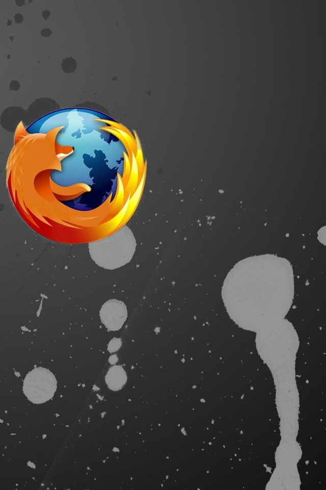 Firefox Splash for 640 x 960 iPhone 4 resolution