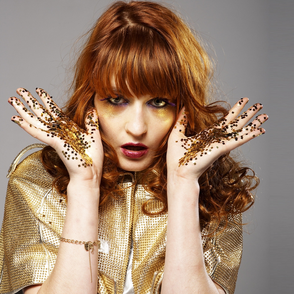 Florence Welch Cool for 1024 x 1024 iPad resolution