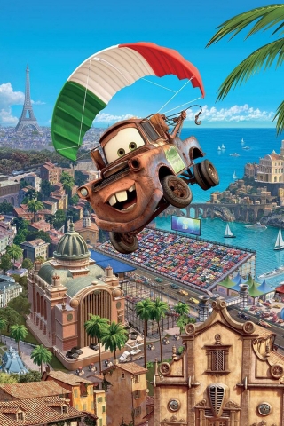 Flying Mater for 320 x 480 iPhone resolution