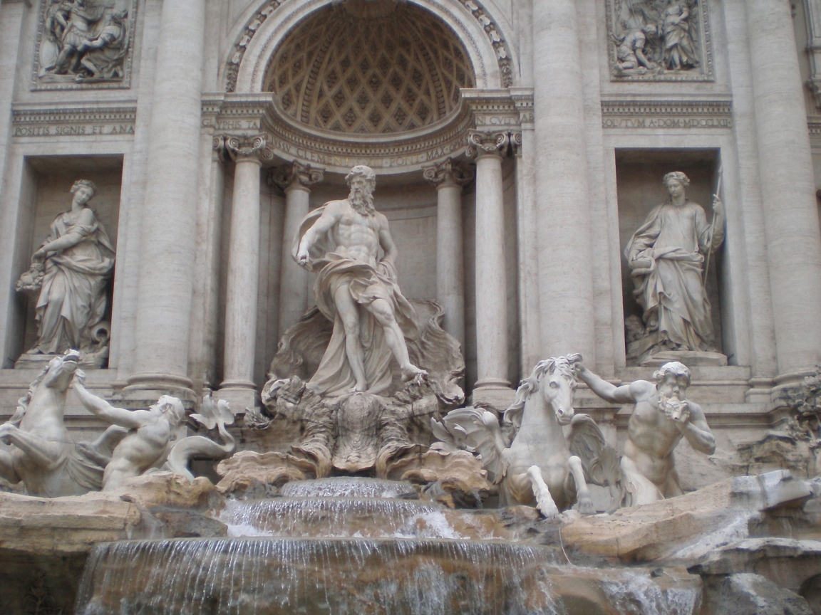 Fontana di Trevi for 1152 x 864 resolution