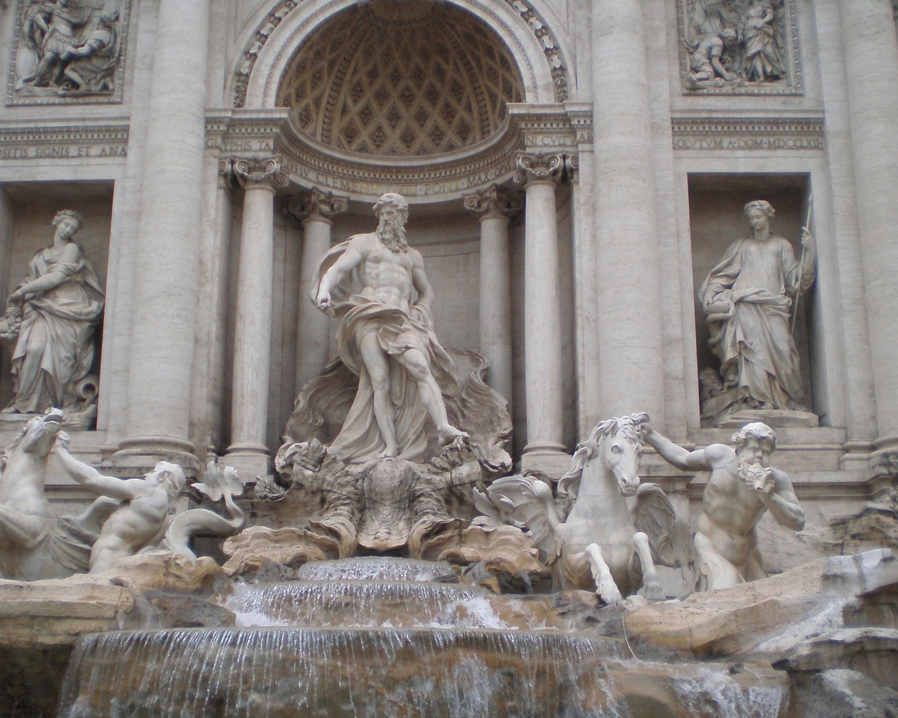 Fontana di Trevi for 1280 x 1024 resolution