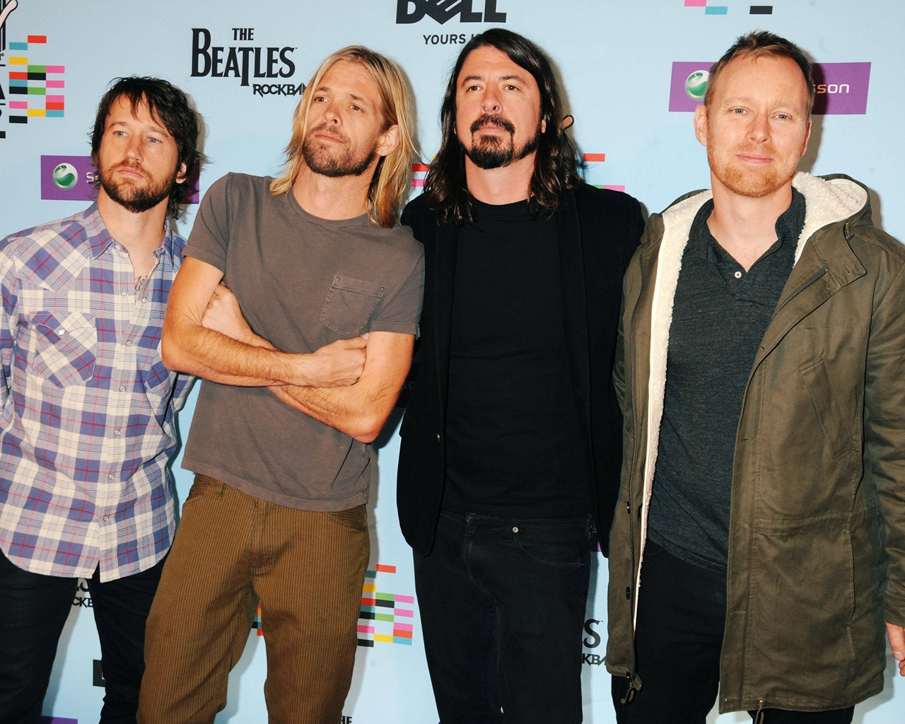 Foo Fighters for 1280 x 1024 resolution