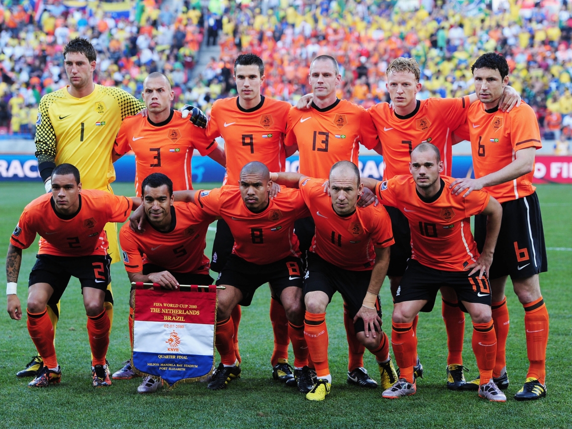 Football Holland Team for 1152 x 864 resolution