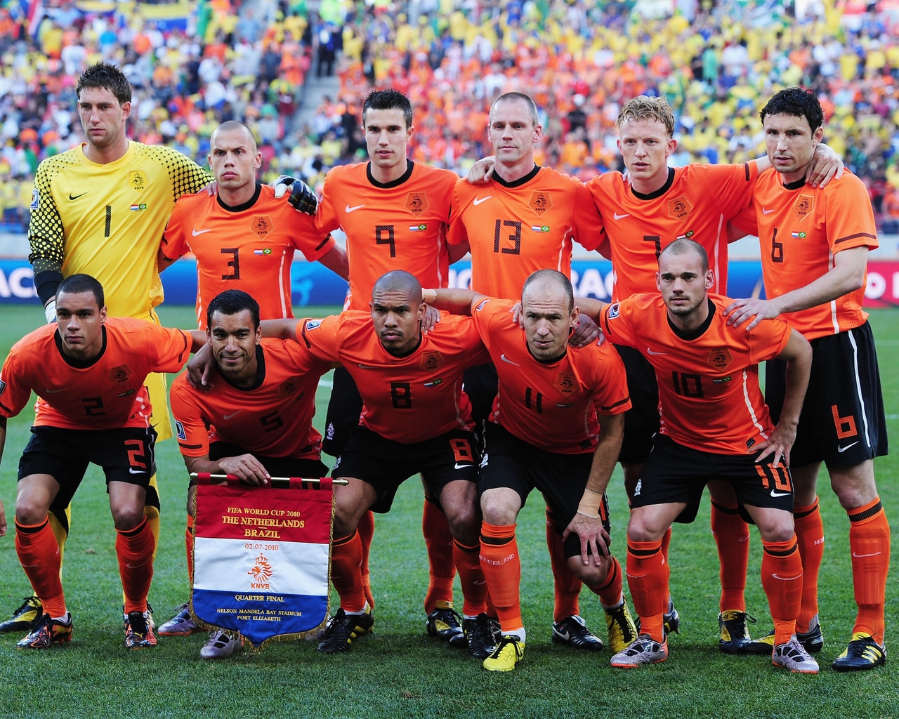 Football Holland Team for 1280 x 1024 resolution