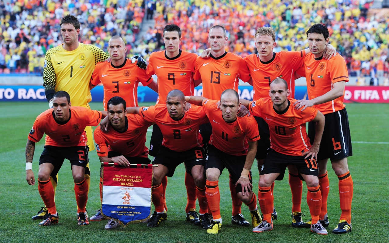 Football Holland Team for 1280 x 800 widescreen resolution