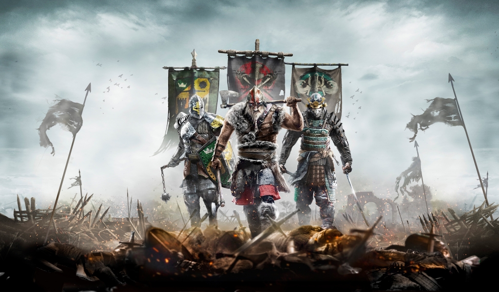 For Honor Poster for 1024 x 600 widescreen resolution