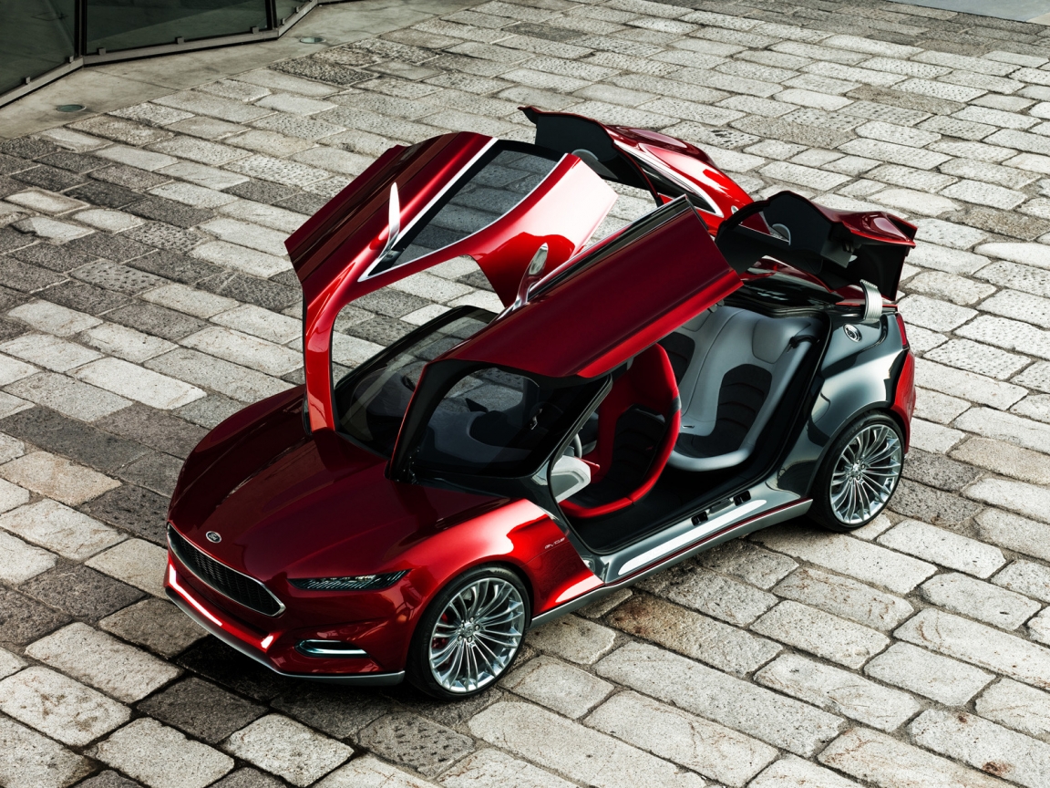 Ford Evos Concept Open Doors for 1152 x 864 resolution