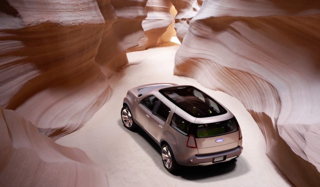 Ford Explorer America Concept for 1024 x 600 widescreen resolution