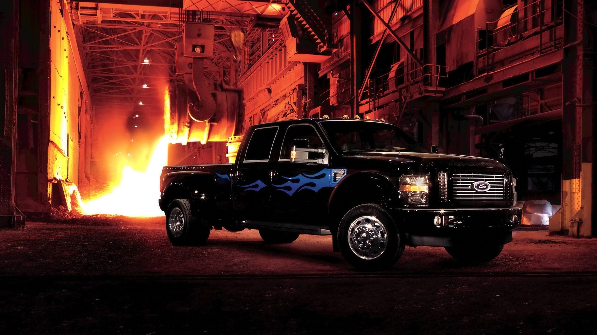 Ford F 450 Super Duty 2009 for 1920 x 1080 HDTV 1080p resolution