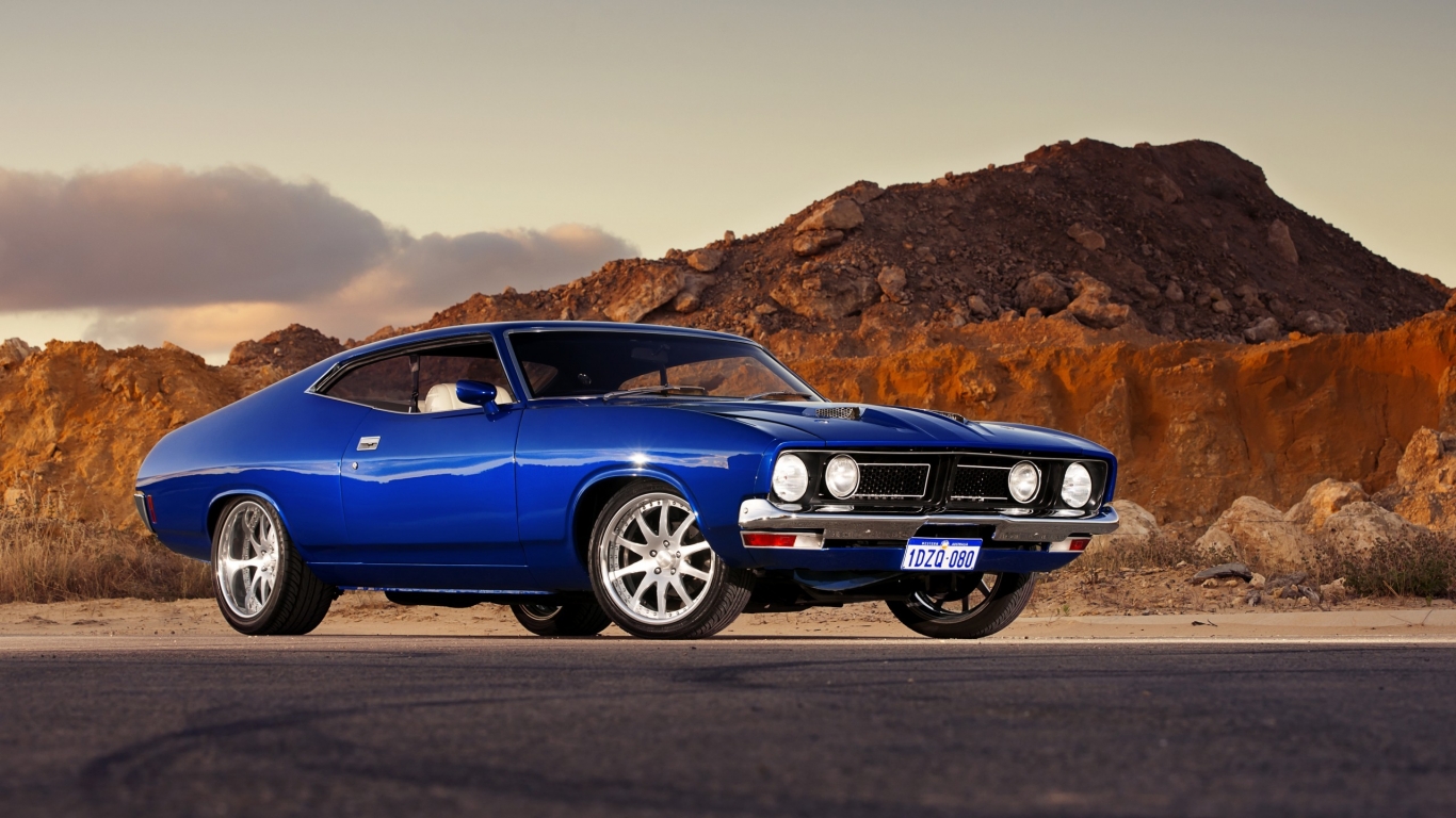 Ford Falcon GT for 1366 x 768 HDTV resolution