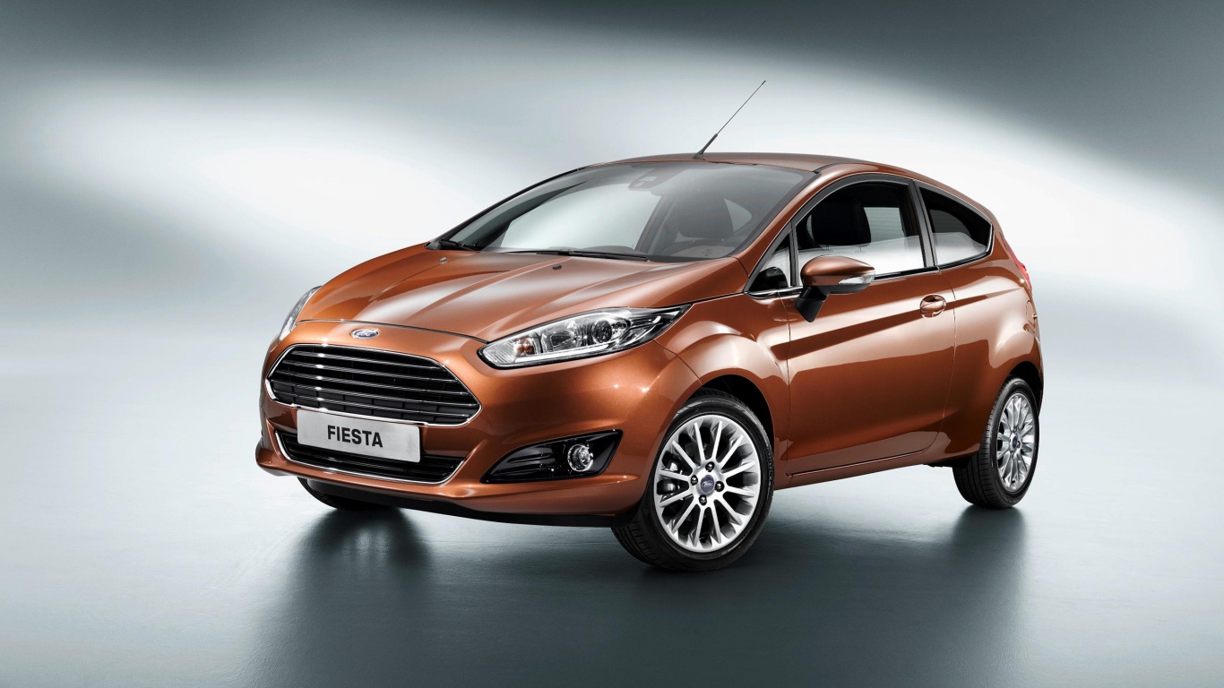 Ford Fiesta 2014 for 1366 x 768 HDTV resolution