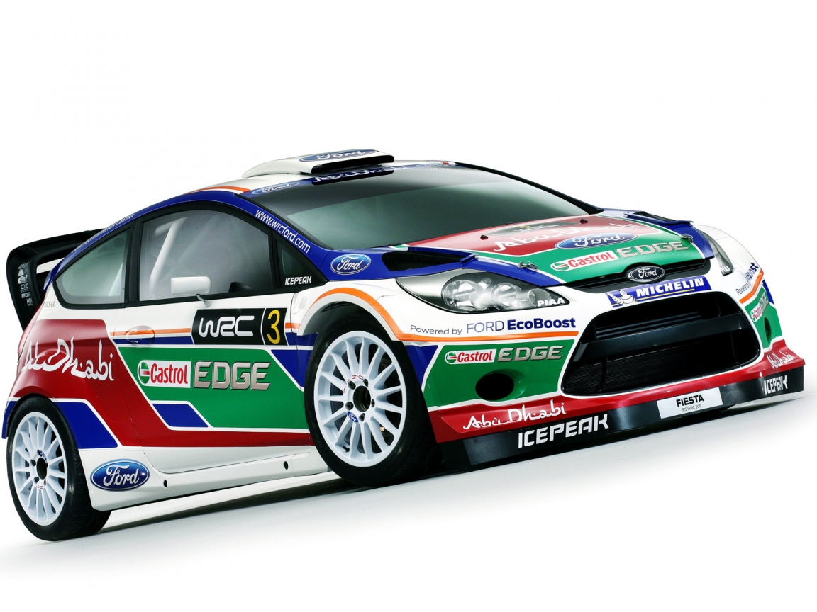 Ford Fiesta WRC for 1152 x 864 resolution